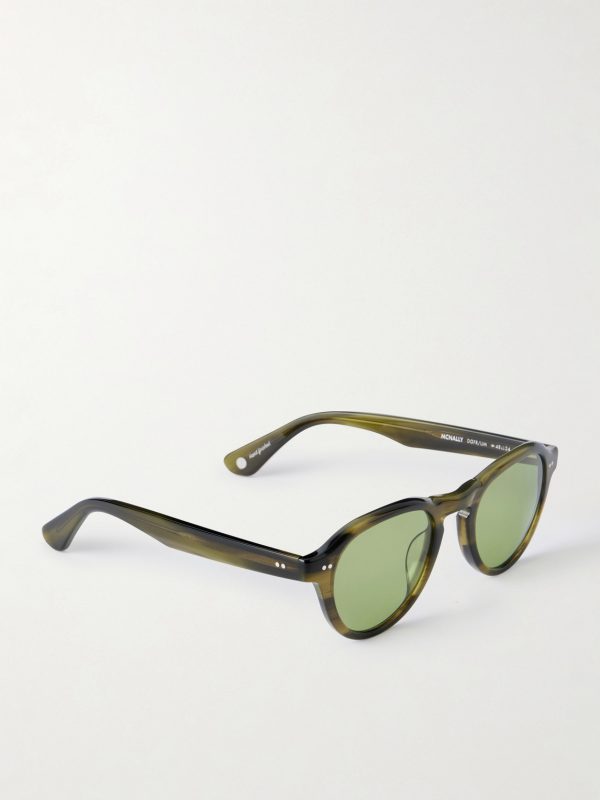 McNally Oval-Frame Acetate Sunglasses - FR McNally Oval-Frame Acetate Sunglasses - FR