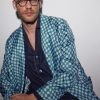 Galloway Rectangular-Frame Acetate Optical Glasses - BK