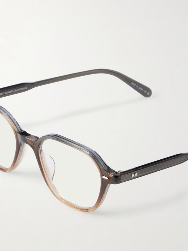 Galloway Rectangular-Frame Acetate Optical Glasses - E1