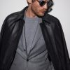 Ocampo Round-Frame Metal Sunglasses - BK Ocampo Round-Frame Metal Sunglasses - BK