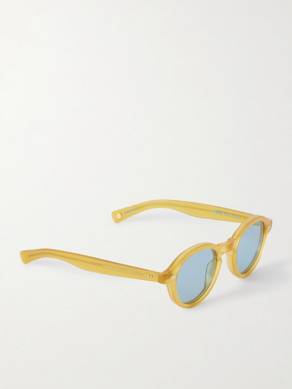 Flipper Round-Frame Acetate Sunglasses - FR