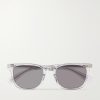 Earvin Square-Frame Acetate Sunglasses
