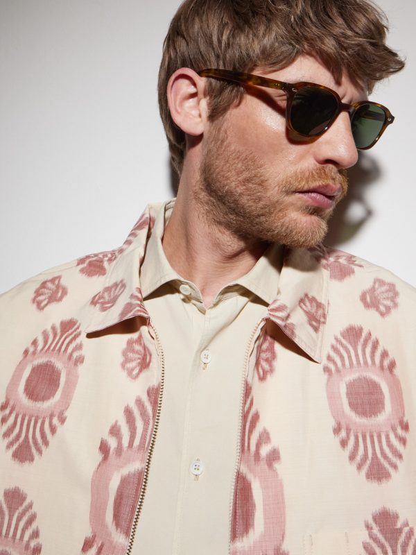 Lachman Round-Frame Acetate Sunglasses - BK