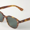 Lachman Round-Frame Acetate Sunglasses - E1