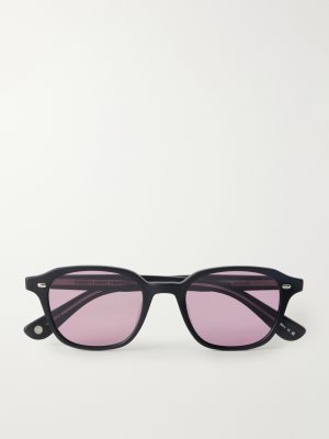 Lachman Round-Frame Acetate Sunglasses