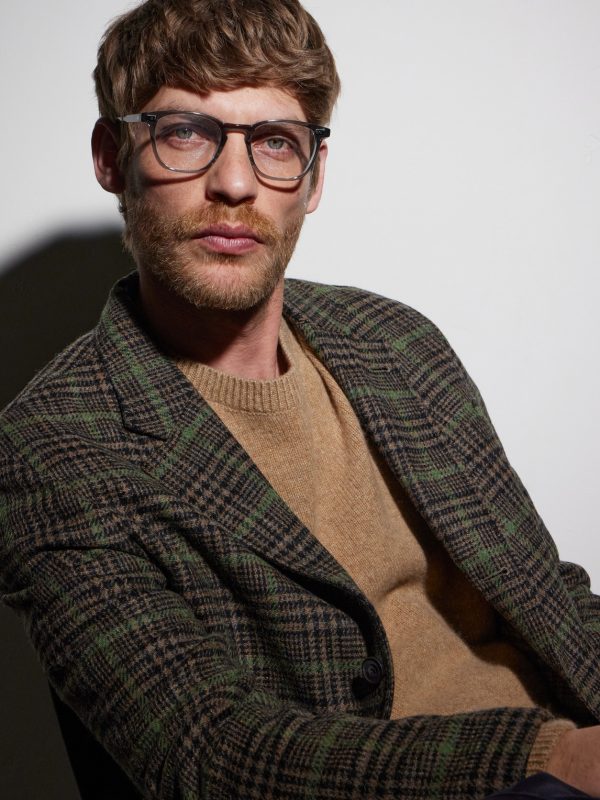 Albright D-Frame Acetate Optical Glasses - BK