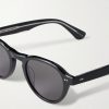 McNally Oval-Frame Acetate Sunglasses - E1
