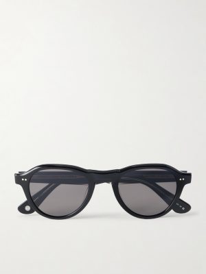 McNally Oval-Frame Acetate Sunglasses
