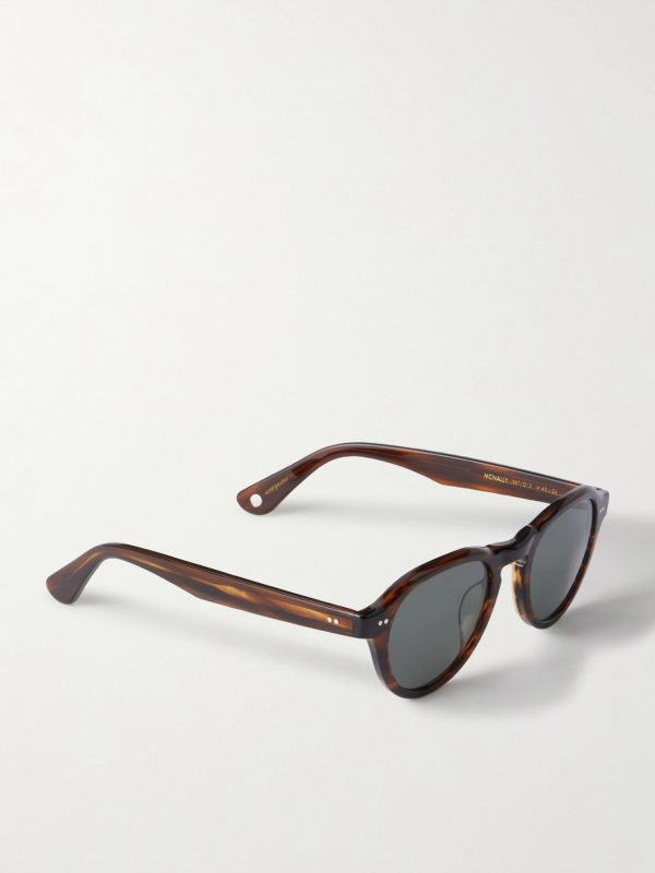 McNally Oval-Frame Acetate Sunglasses - FR