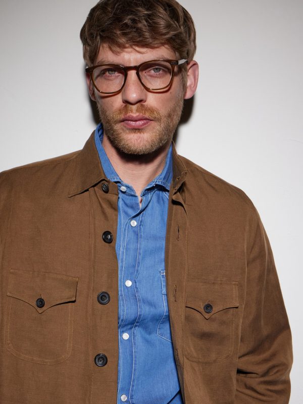 Albright D-Frame Acetate Optical Glasses - BK
