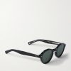 Flipper Round-Frame Acetate Sunglasses - FR