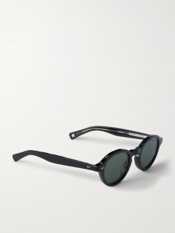 Flipper Round-Frame Acetate Sunglasses - FR