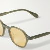 Temescal Hexagon-Frame Acetate Sunglasses - E1 Temescal Hexagon-Frame Acetate Sunglasses - E1