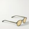 Temescal Hexagon-Frame Acetate Sunglasses - FR Temescal Hexagon-Frame Acetate Sunglasses - FR