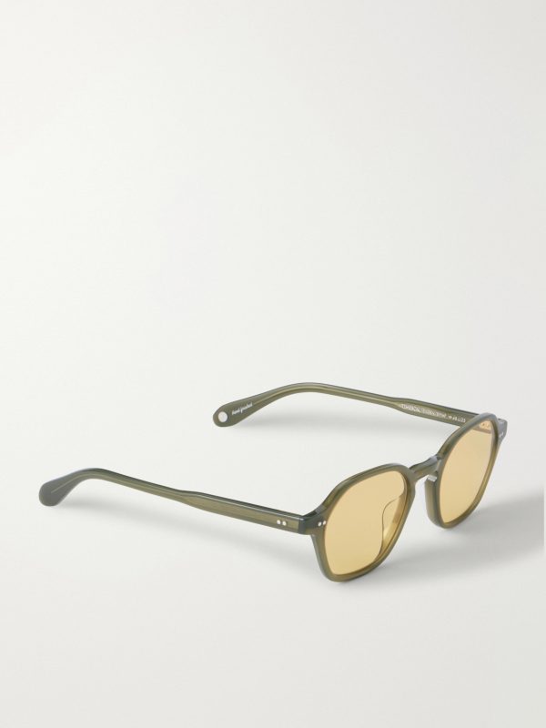 Temescal Hexagon-Frame Acetate Sunglasses - FR Temescal Hexagon-Frame Acetate Sunglasses - FR