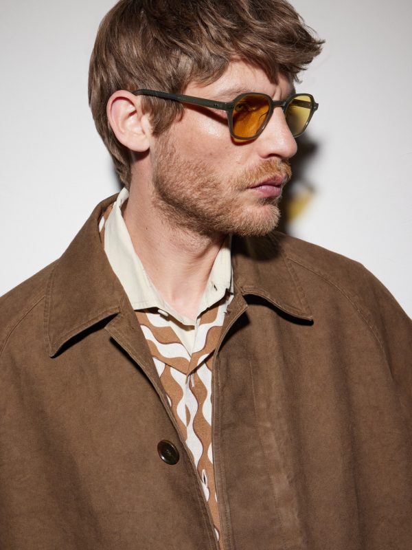 Temescal Hexagon-Frame Acetate Sunglasses - OU Temescal Hexagon-Frame Acetate Sunglasses - OU