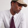 Webbing-Trimmed Logo-Jacquard Canvas Cap - FR Webbing-Trimmed Logo-Jacquard Canvas Cap - FR