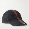 Antonine Webbing-Trimmed Cotton-Blend Twill Baseball Cap