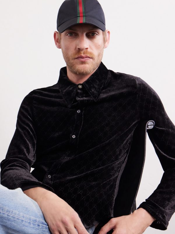 Antonine Webbing-Trimmed Cotton-Blend Twill Baseball Cap - OU