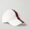 Antonine Webbing-Trimmed Cotton-Blend Twill Baseball Cap