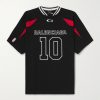 + NBA Oversized Logo-Embroidered Cotton-Jersey T-Shirt + NBA Oversized Logo-Embroidered Cotton-Jersey T-Shirt