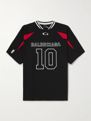 + NBA Oversized Logo-Embroidered Cotton-Jersey T-Shirt
