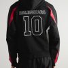 + NBA Oversized Logo-Embroidered Cotton-Jersey Zip-Up Hoodie - BK + NBA Oversized Logo-Embroidered Cotton-Jersey Zip-Up Hoodie - BK