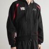 + NBA Oversized Logo-Embroidered Cotton-Jersey Zip-Up Hoodie - FR + NBA Oversized Logo-Embroidered Cotton-Jersey Zip-Up Hoodie - FR