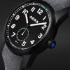 M-1 Blackbird Manual 39mm PVD and Leather Watch - FR