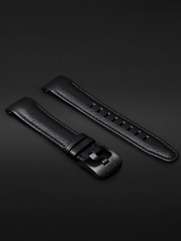 M-1 Blackbird Manual 39mm PVD and Leather Watch - RW