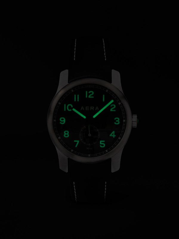 M-1 Field Automatic 39mm Stainless Steel and Suede Watch - E5