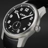 M-1 Field Automatic 39mm Stainless Steel and Suede Watch - FR