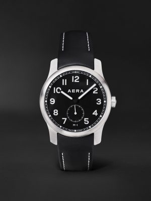 M-1 Field Automatic 39mm Stainless Steel and Suede Watch M-1 Field Automatic 39mm Stainless Steel and Suede Watch