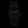 C-1 Cloud Automatic Chronograph 42mm Stainless Steel and Rubber Watch - E5