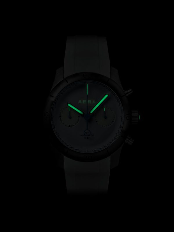 C-1 Cloud Automatic Chronograph 42mm Stainless Steel and Rubber Watch - E5