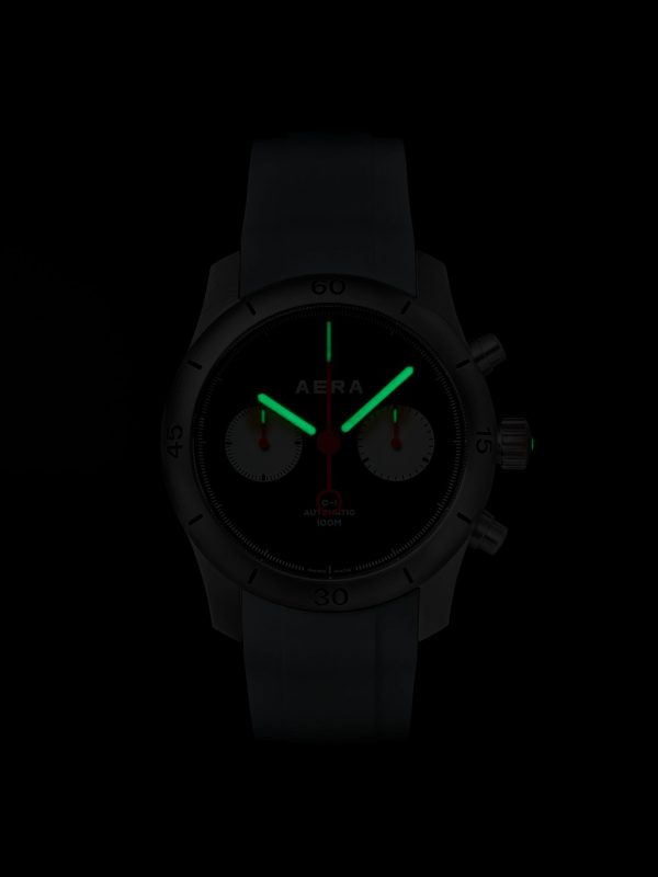C-1 Chrono Automatic Chronograph 42mm Stainless Steel and Leather Watch - E5 C-1 Chrono Automatic Chronograph 42mm Stainless Steel and Leather Watch - E5