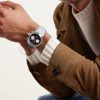 C-1 Chrono Automatic Chronograph 42mm Stainless Steel and Leather Watch - OU C-1 Chrono Automatic Chronograph 42mm Stainless Steel and Leather Watch - OU
