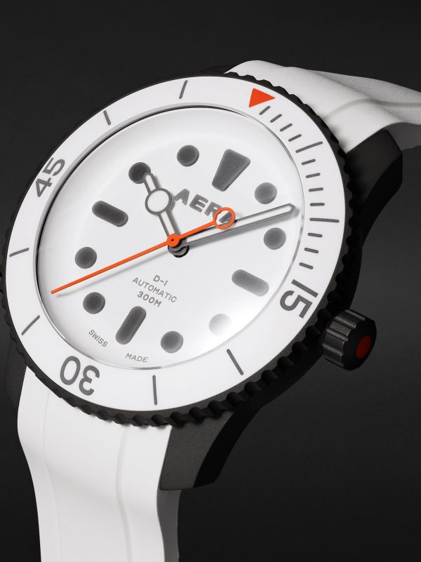 + Todd Snyder D-1 Diver Limited Edition Automatic 44mm Titanium and Rubber Watch - FR + Todd Snyder D-1 Diver Limited Edition Automatic 44mm Titanium and Rubber Watch - FR