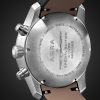 C-1 Rennsport Limited Edition Automatic Chronograph 42mm Stainless Steel and Leather Watch - BK