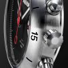 C-1 Rennsport Limited Edition Automatic Chronograph 42mm Stainless Steel and Leather Watch - CU