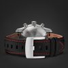 C-1 Rennsport Limited Edition Automatic Chronograph 42mm Stainless Steel and Leather Watch - E2