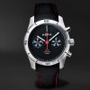 C-1 Rennsport Limited Edition Automatic Chronograph 42mm Stainless Steel and Leather Watch
