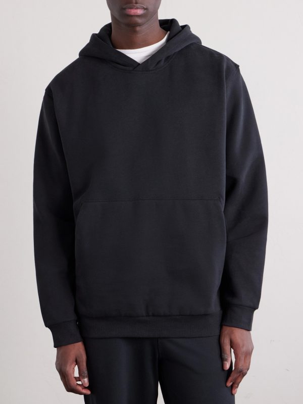 Steady State Cotton-Blend Jersey Hoodie - FR Steady State Cotton-Blend Jersey Hoodie - FR
