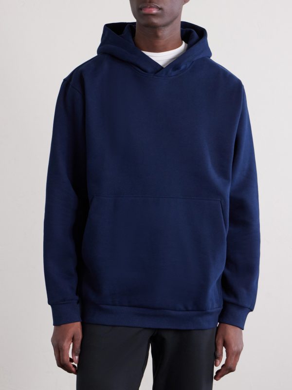 Steady State Cotton-Blend Jersey Hoodie - FR Steady State Cotton-Blend Jersey Hoodie - FR