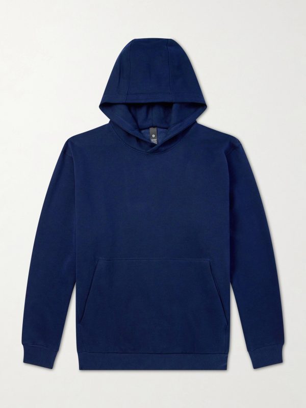 Steady State Cotton-Blend Jersey Hoodie Steady State Cotton-Blend Jersey Hoodie