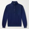 Steady State Cotton-Blend Jersey Half-Zip Sweatshirt Steady State Cotton-Blend Jersey Half-Zip Sweatshirt