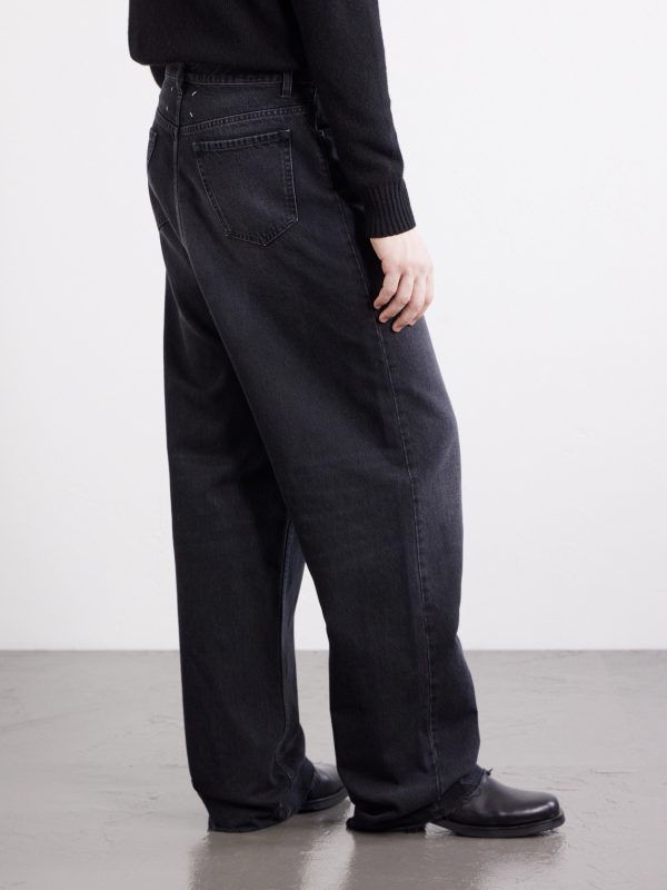 Wide-Leg Jeans - BK Wide-Leg Jeans - BK