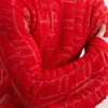 Distressed Wool-Blend Mock-Neck Sweater - CU