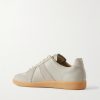 Replica Leather and Suede Sneakers - BK