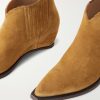 Heel-Less Suede Chelsea Boots - CU Heel-Less Suede Chelsea Boots - CU